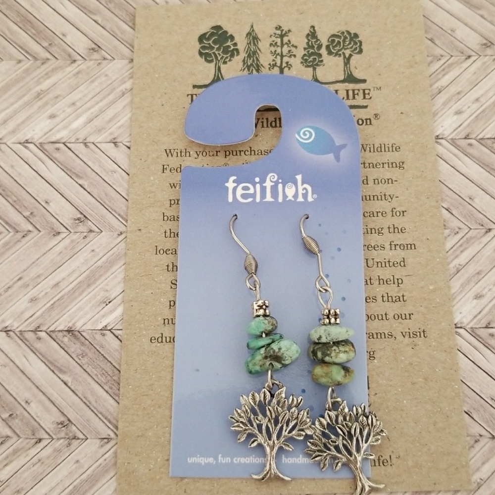 Brand new Trees for Wildlife earrings